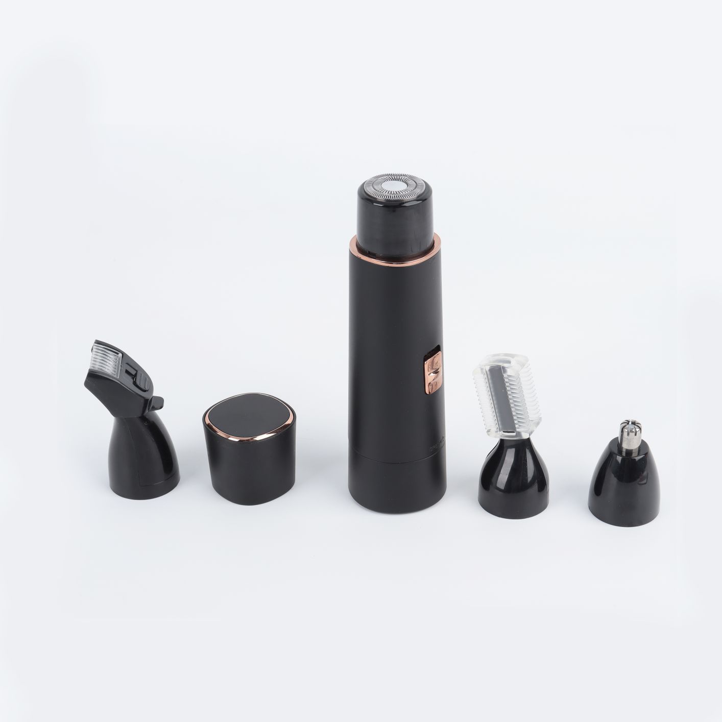 "4-in-1 Precision Electric Facial Hair Remover – Painless Grooming Tool for Women"