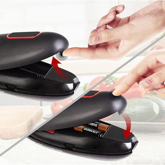 Electric Can Opener Pro™ – One-Touch Automatic, Hand-Free Jar/Can/Bottle Opener for Effortless Kitchen Convenience